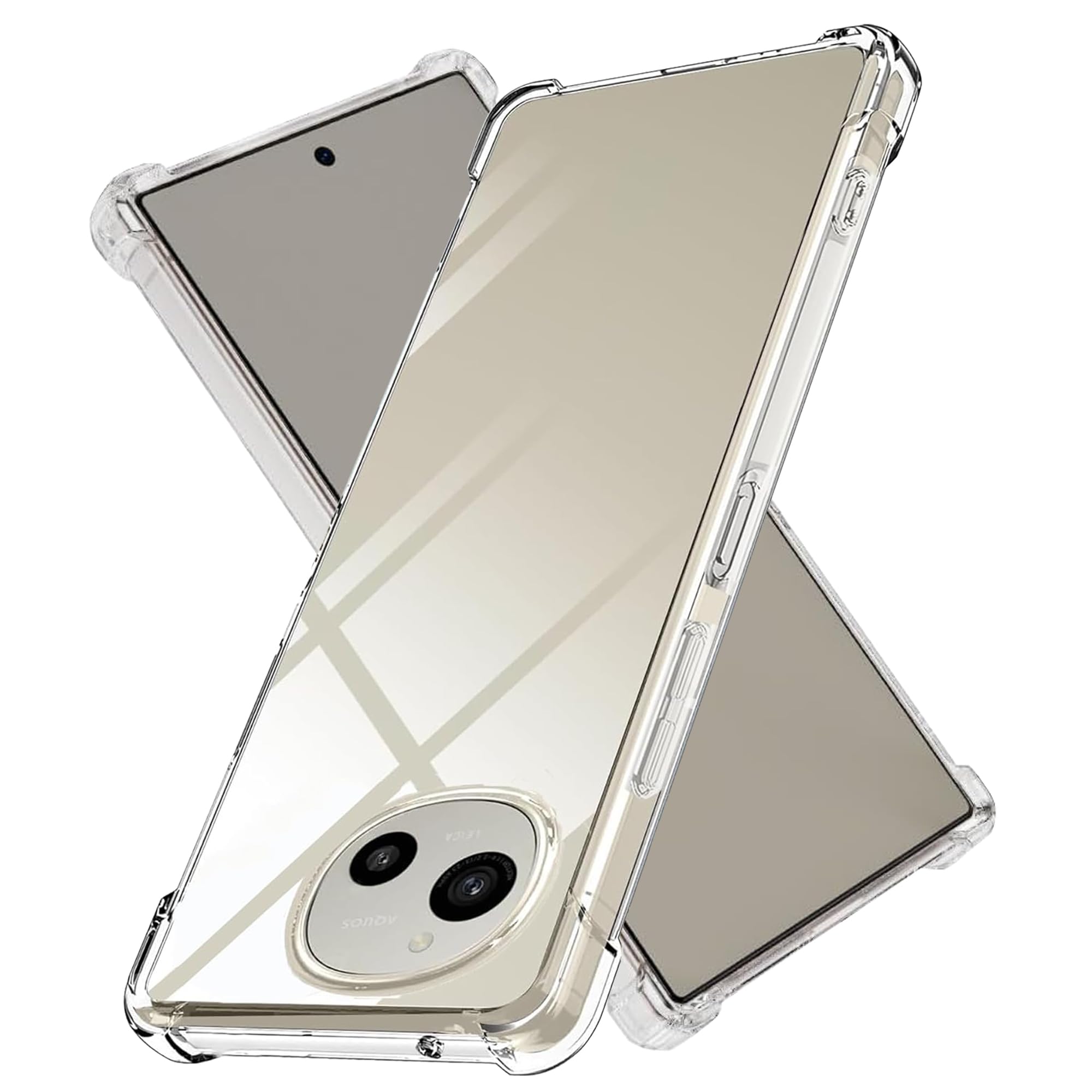 ・対応機種:AQUOS R10 (SH-51F / A501SH / SH-M28 / SH-M31) ・素材:高品質ウルトラTPU ・機能:落下防止、防指紋、散熱加工、耐衝撃、黄変防止、傷防止 ・特徴:超薄型、軽量、四隅強化保護、高透明度