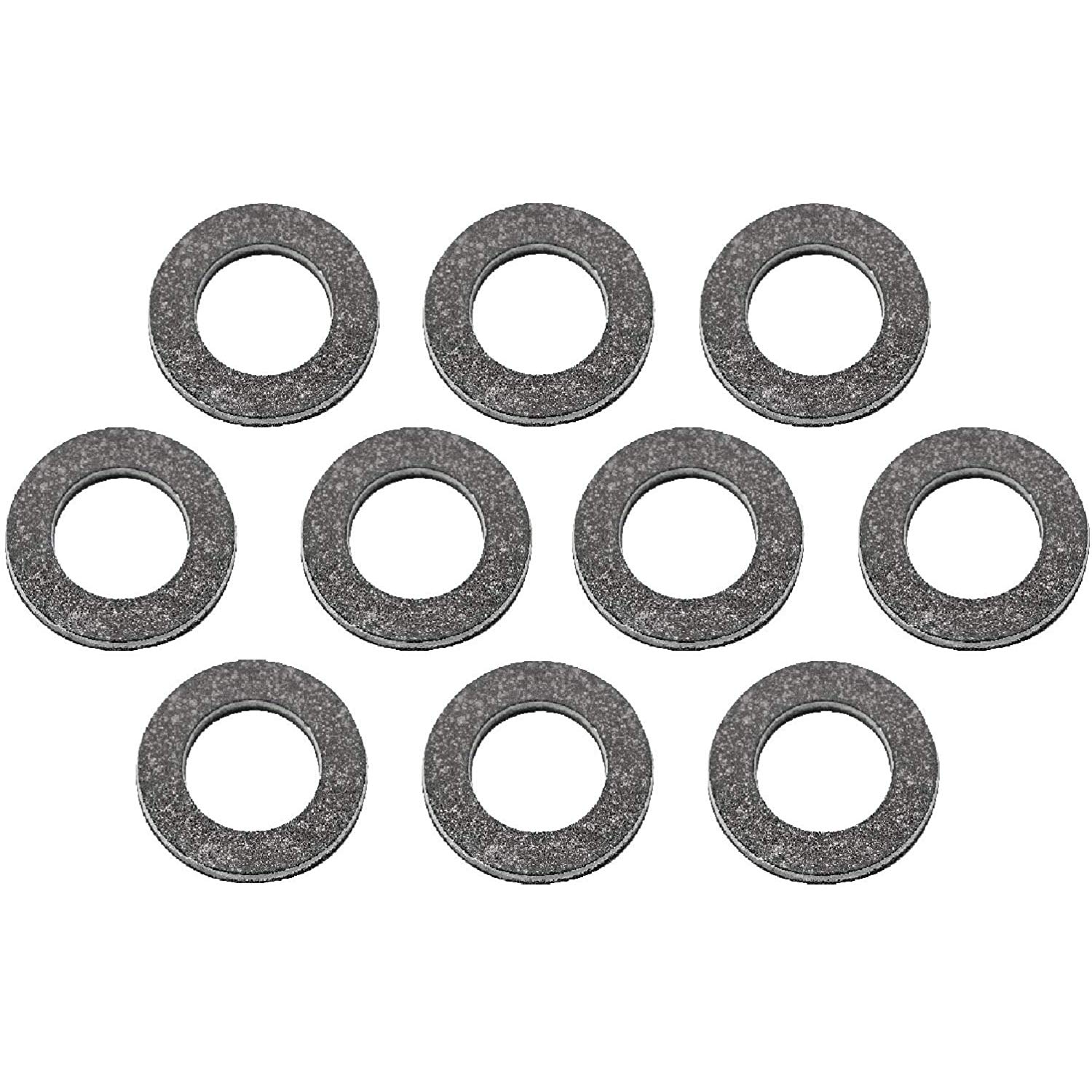 Point Covers - ドレンワッシャー M8 厚さ1.7mm バイク用 ドレンボルトガスケット 10枚入り オイル交換 メンテナンス用品