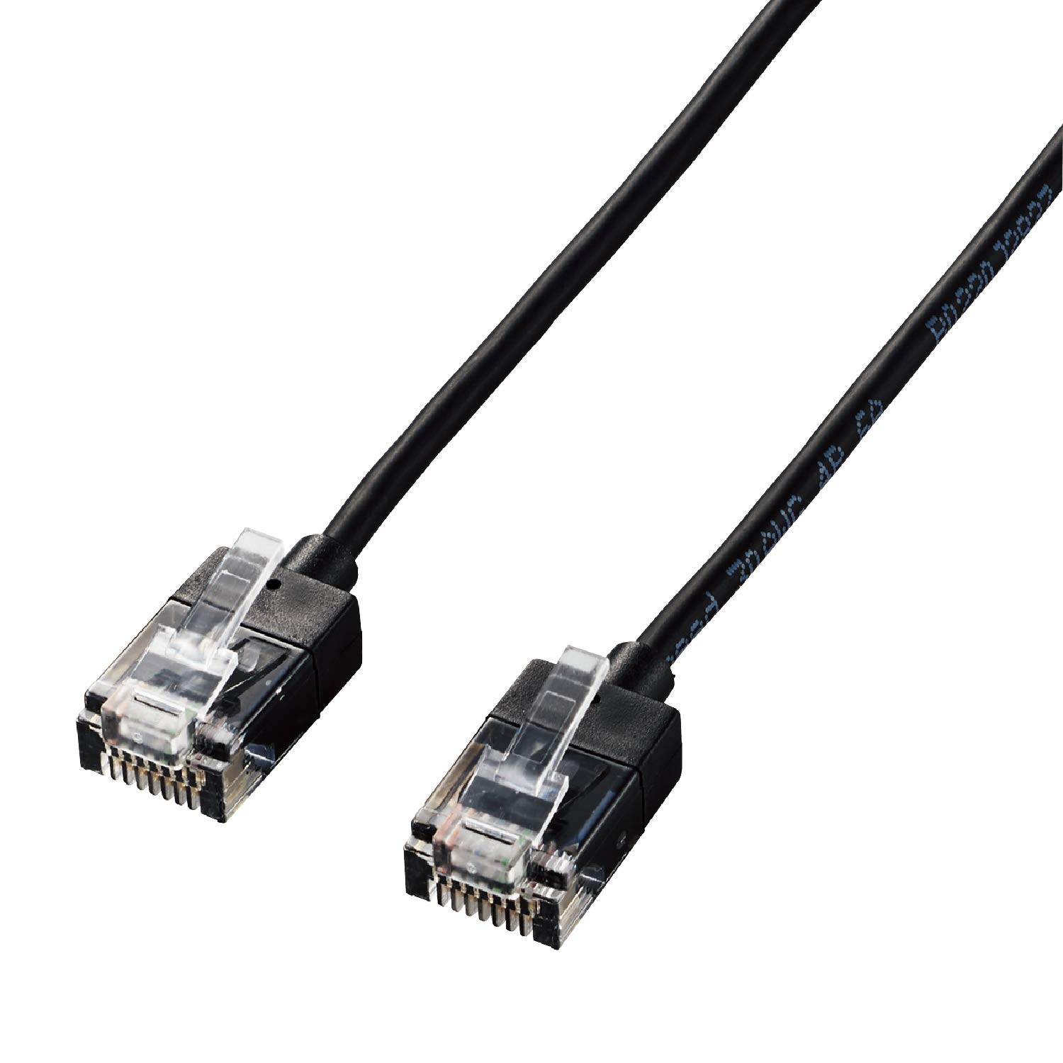 ・規格:Cat6A準拠 ・ケーブル長:7m ・ケーブル直径:約3.0mm ・周波数帯域:500MHz ・伝送速度:10Gbps ・対応規格:10GBASE-T、1000BASE-TX、1000BASE-T、100BASE-T ・構造:ヨリ線(十字介在なし) ・準拠:EU RoHS指令(10物質)
