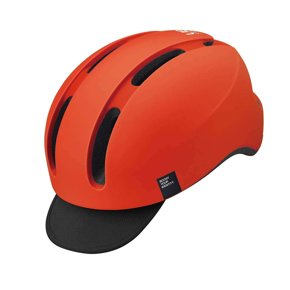 自転車 ヘルメット マットフラッシュレッド M/L 57-59cm 通勤 通学 サイクリング ロードバイク クロスバイク 安全 軽量 シンプル