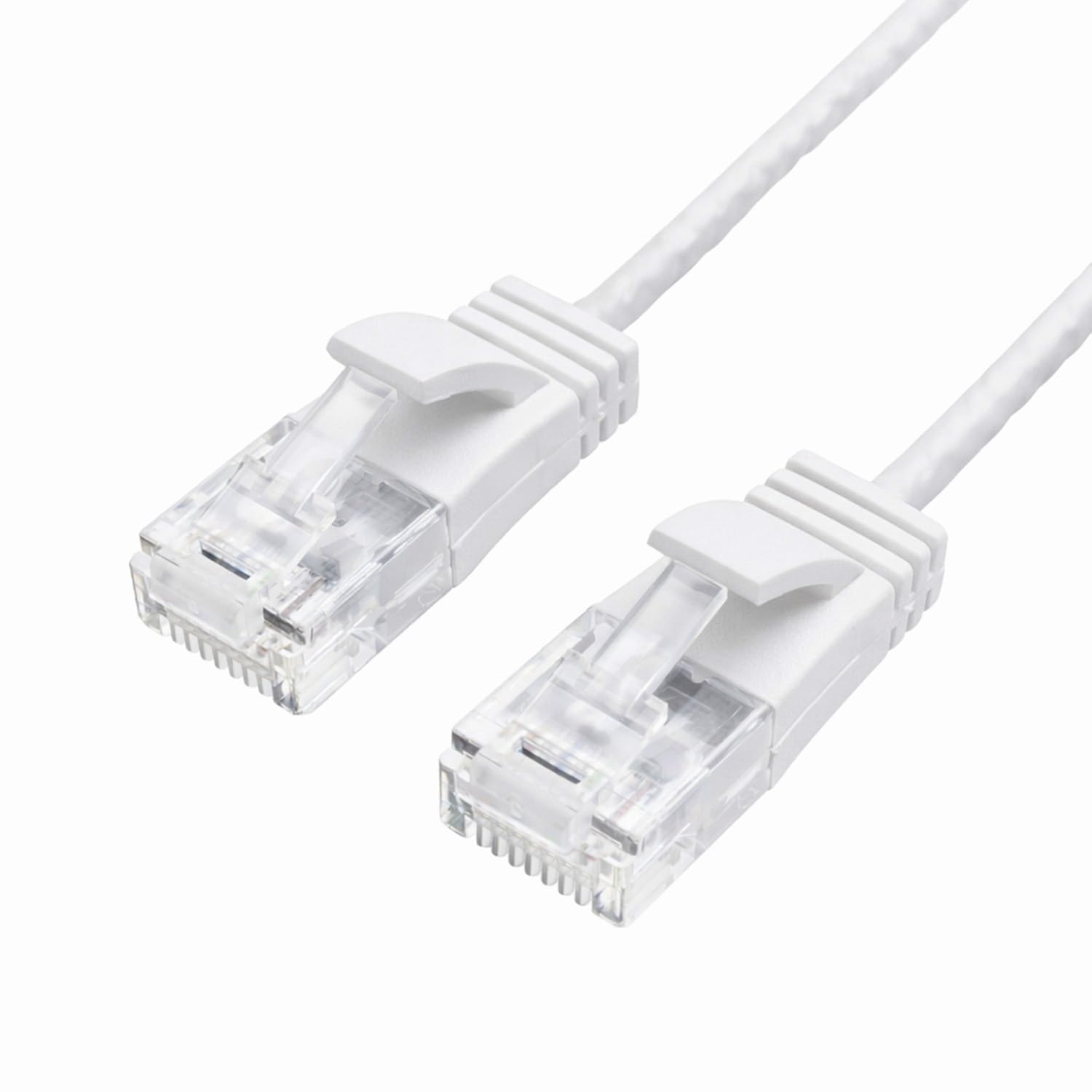 LANケーブル 10m カテゴリー6A スリム ホワイト やわらか 超高速 10Gbps対応 イーサネットケーブル カテゴリ6a LAN ケーブル 10メートル 爪折れ防止 コネクタ スリムケーブル 白 ホワイトカラー