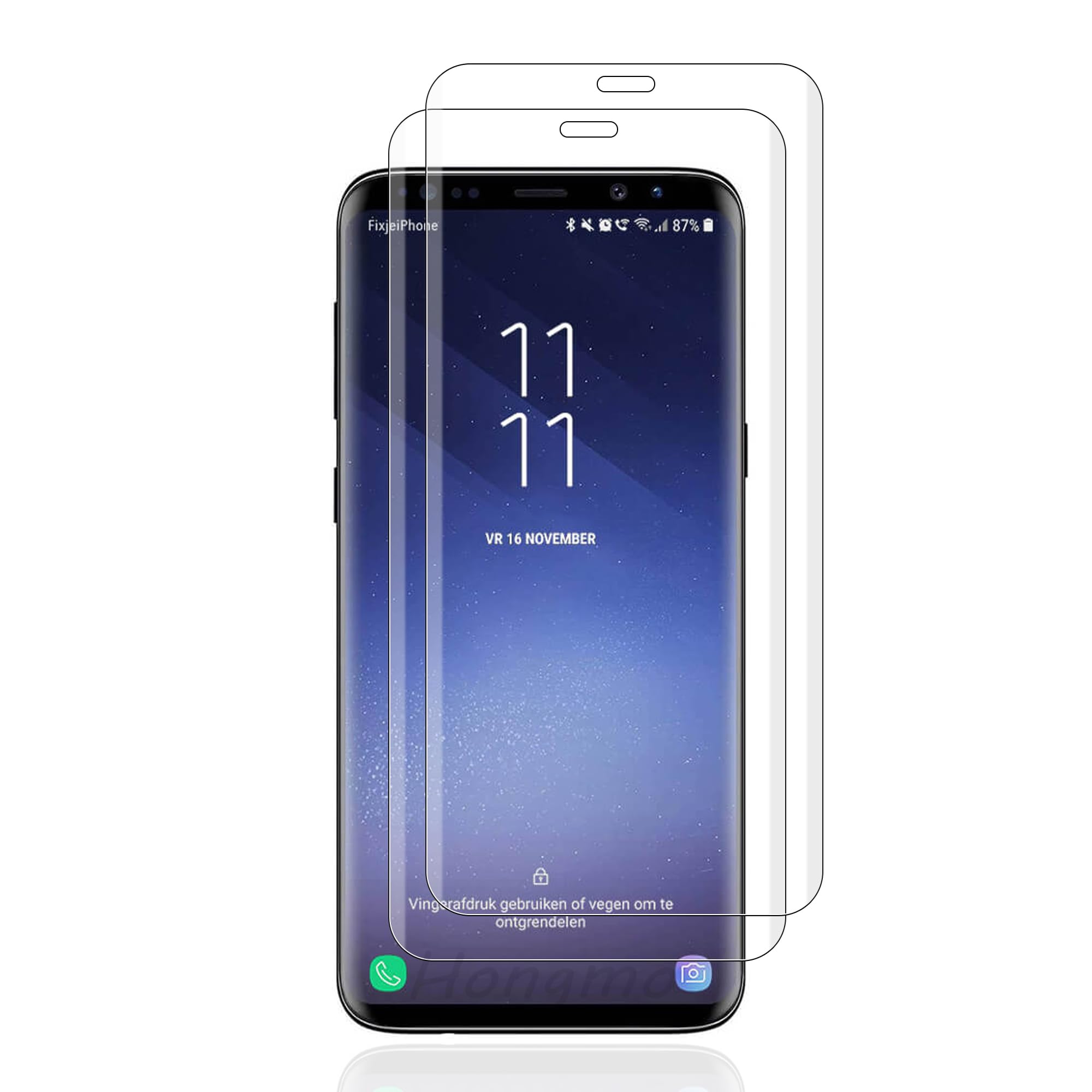 スマホ用 ガラスフィルム 2枚セット 液晶保護フィルム 全面保護 3D曲面 強化ガラス...