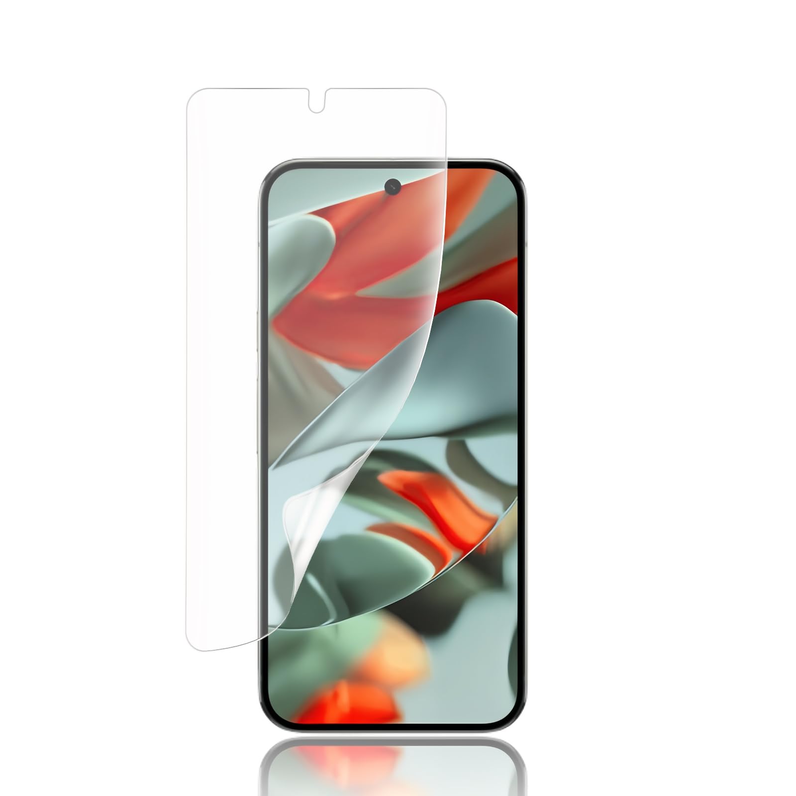 ・対応機種:Google Pixel 9 / Google Pixel 9 Pro ・入数:1枚 ・素材:TPU ・機能:指紋認証対応、反射防止(アンチグレア)、気泡レス、キズ修復、全面保護、衝撃吸収、指紋軽減