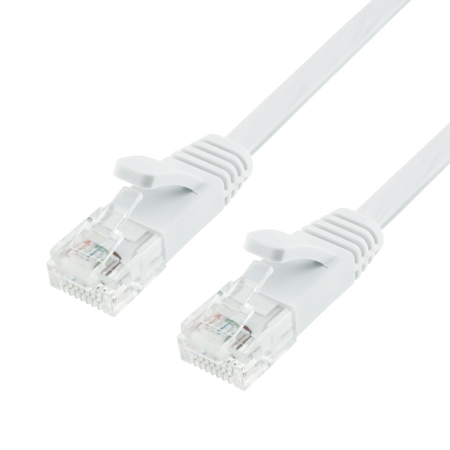 ・ケーブル長:3m ・ケーブル厚さ:1.6mm ・コネクタ形状:RJ-45コネクタ ・コネクタサイズ:約W11.3 x H12.8 x D37.4 mm ・ケーブルタイプ:UTPケーブル ・ケーブル外径:W約6.0 x H約1.6 mm ・結線方式:ストレート結線 ・線体:より線ツイストペア(32AWG) ・カテゴリ:6A ・最大通信速度:10Gbps ・伝送帯域:500MHz ・対応イーサネット規格:10G BASE-T、1000BASE-TX、1000BASE-T、100BASE-TX、10BASE-T