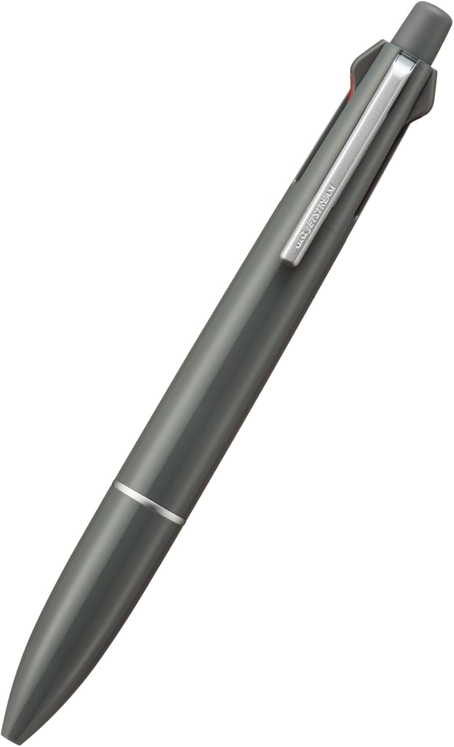 ・ボール径:0.5mm ・インク色:黒、赤、青、緑+シャープ ・軸塗装:光沢のあるグロス仕様 ・軸色:グロスグレー ・サイズ:17.9×13.8×141mm