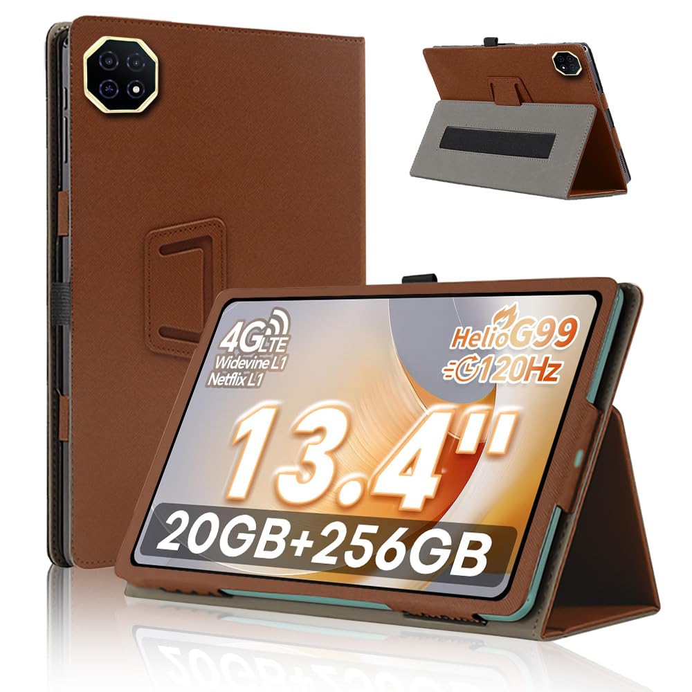 ・対応機種:TECLAST T65 PLus ・サイズ:11インチ ・素材:高級素材、マイクロファイバー、PU素材 ・機能:360°全面保護、二つ折りスタンド機能、多視角調整、磁気吸引、ペンホルダー付き、ハンドストラップ付き、防汚、防水、耐傷、耐衝撃