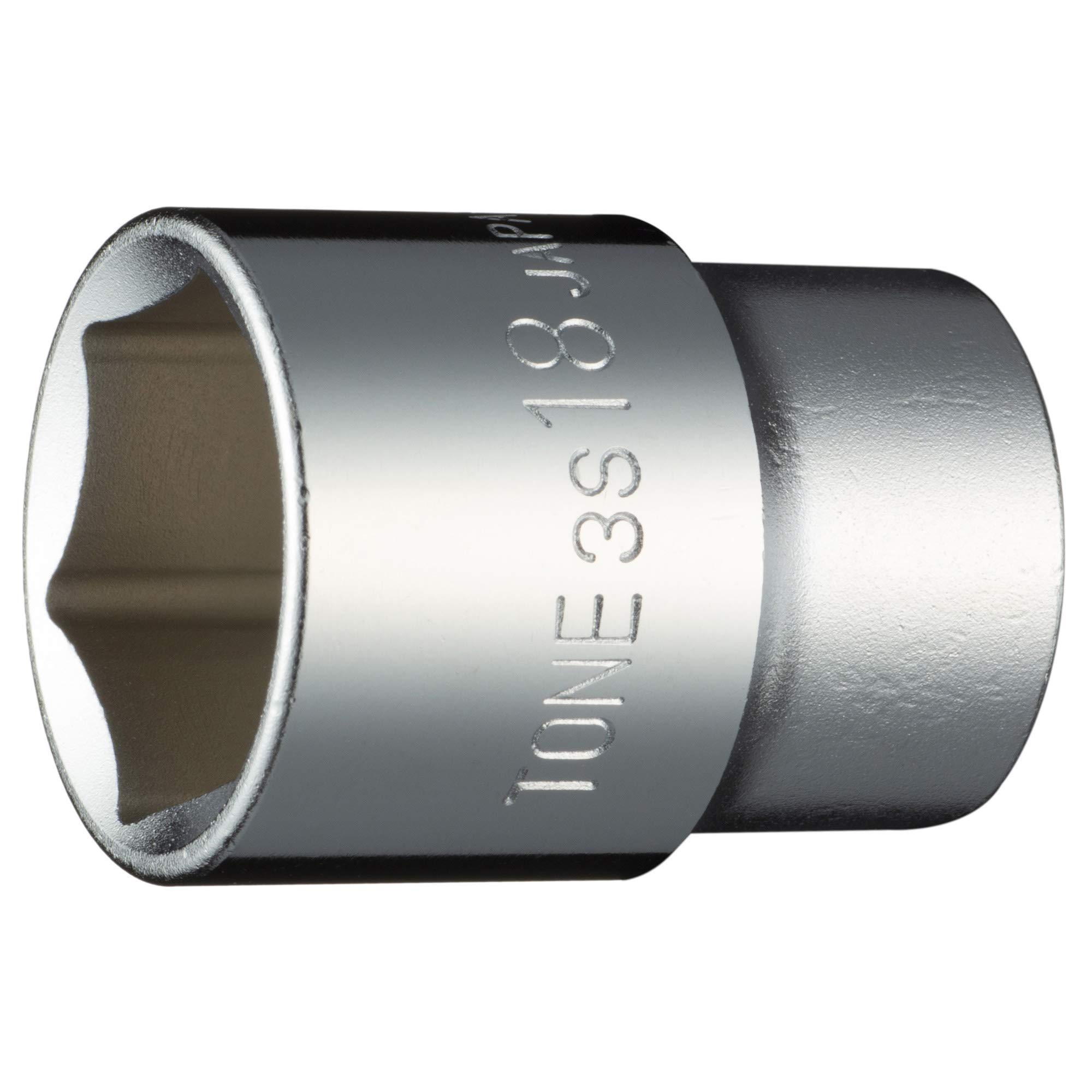 ソケット 6角 差込角9.5mm 3/8インチ 二面幅18mm 作業工具 メンテナンス用品 ハン...