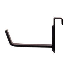 額受 鴨居 70mm 黒 2個組 額縁用 金具 フック 吊り下げ ディスプレイ 壁面装飾 額受け 鴨居掛け 額固定金具