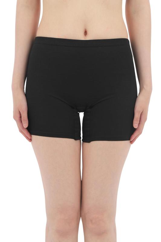 [Liapom] サニタリー スパッツ レギンス オーバーパンツ 1分丈 生理用 漏れ防止