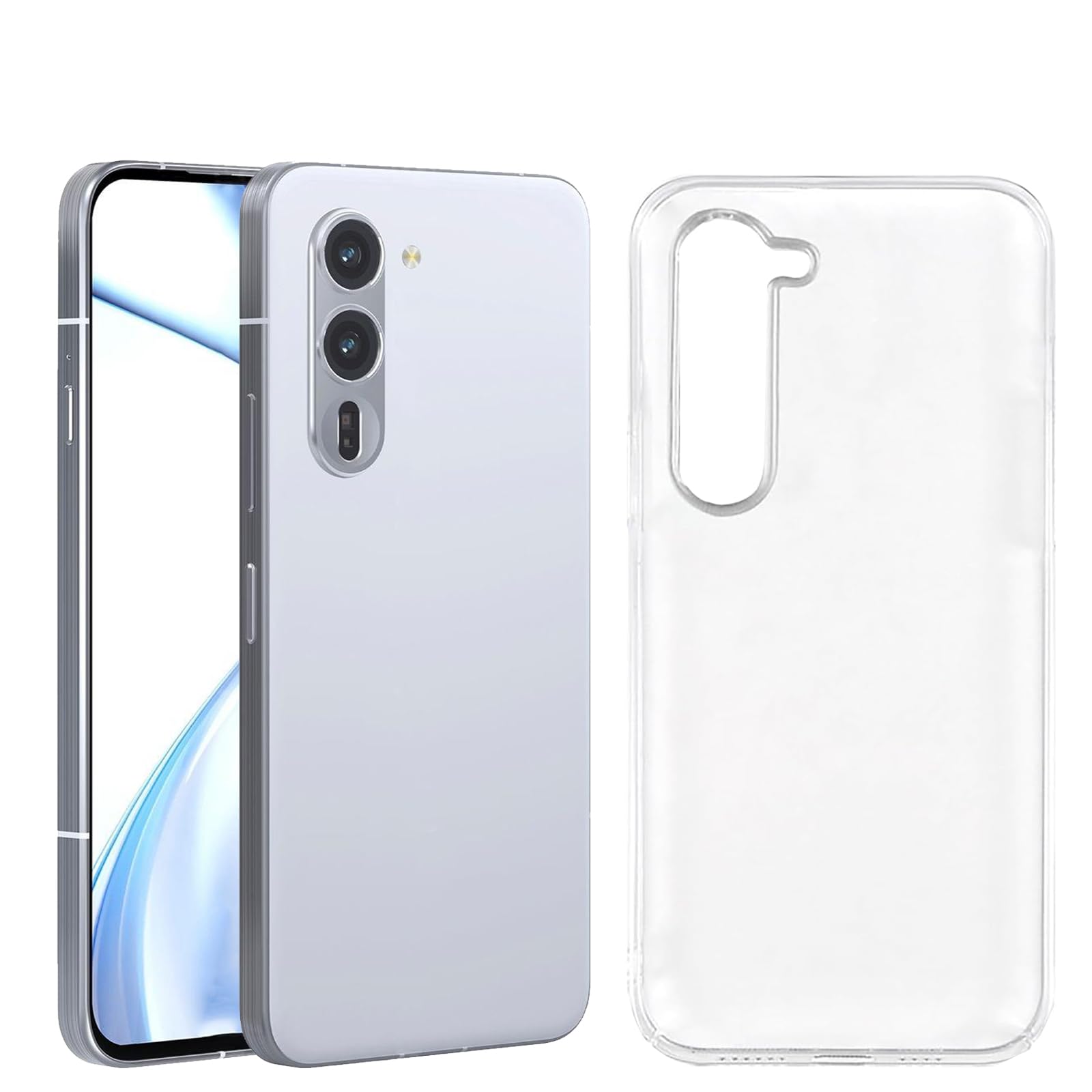 ・対応機種:Arrows Alpha / F-51F 2025 ・素材:TPU ・特徴:360度全面保護、ソフトフレーム、滑り止め、防塵、耐衝撃、薄型