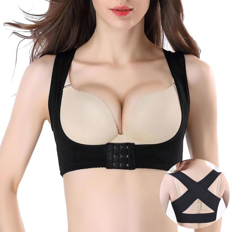 【YUMISS】猫背ベルト レディース コルセット【X型強力加圧・美胸...(3.0)