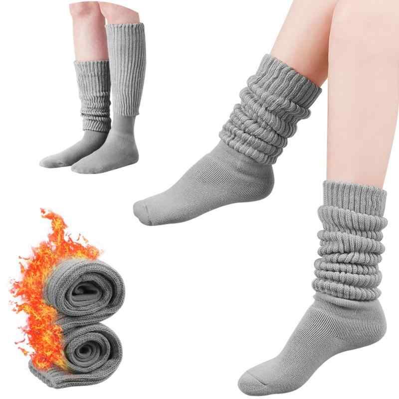 [Lavento] 【履いた瞬間温かさ実感】靴下 レディース ソックス 冬 【ほっこり包み込むあたたかさ・可愛い2way履き方】 ルーズソックス ハイソックス 防寒靴下 暖かい ルームソックス 冷え対策