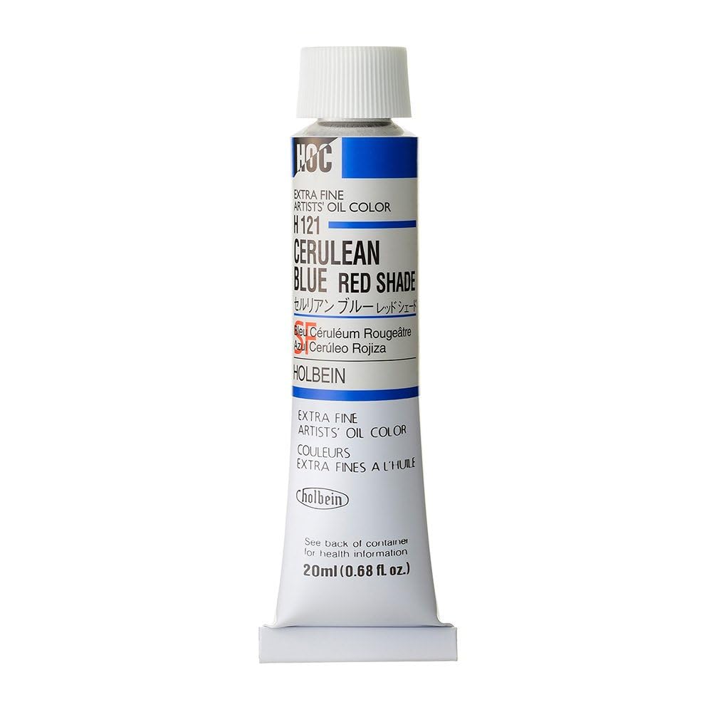 樂天商城 - 油絵具 20ml セルリアンブルーレッドシェード 単色 チューブ入り 絵画 画材 油絵用品