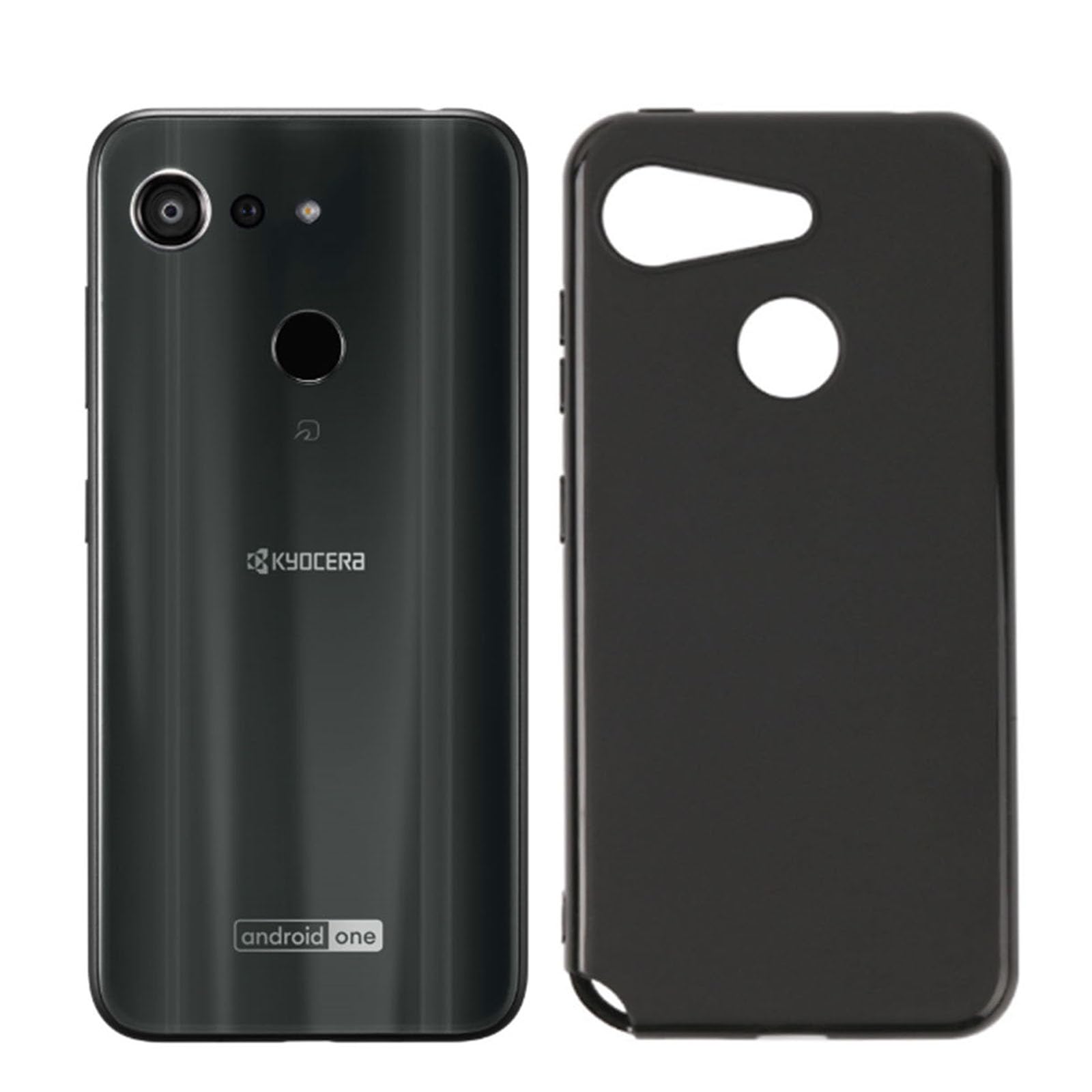 Rakuten - スマホケース 薄型 TPU ソフトカバー マットブラック 耐衝撃 柔軟 軽量 落下防止 衝撃吸収 擦り傷防止 無地 シンプル 黒