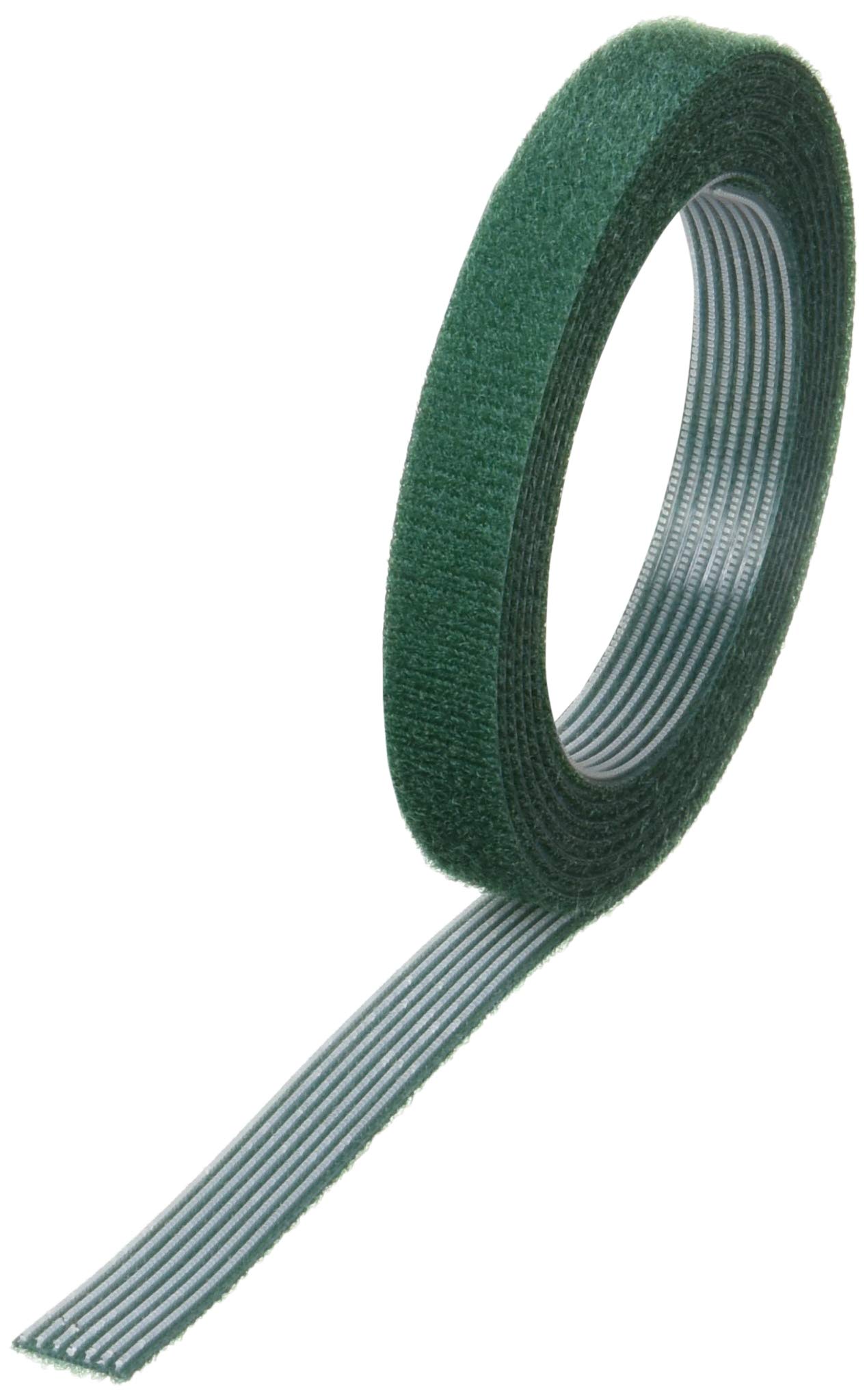 結束バンド マジックテープ 両面タイプ 10mm×1.5m 緑 ケーブル 配線 整理 固定 結束テープ 繰り返し使用可能 強力 接着