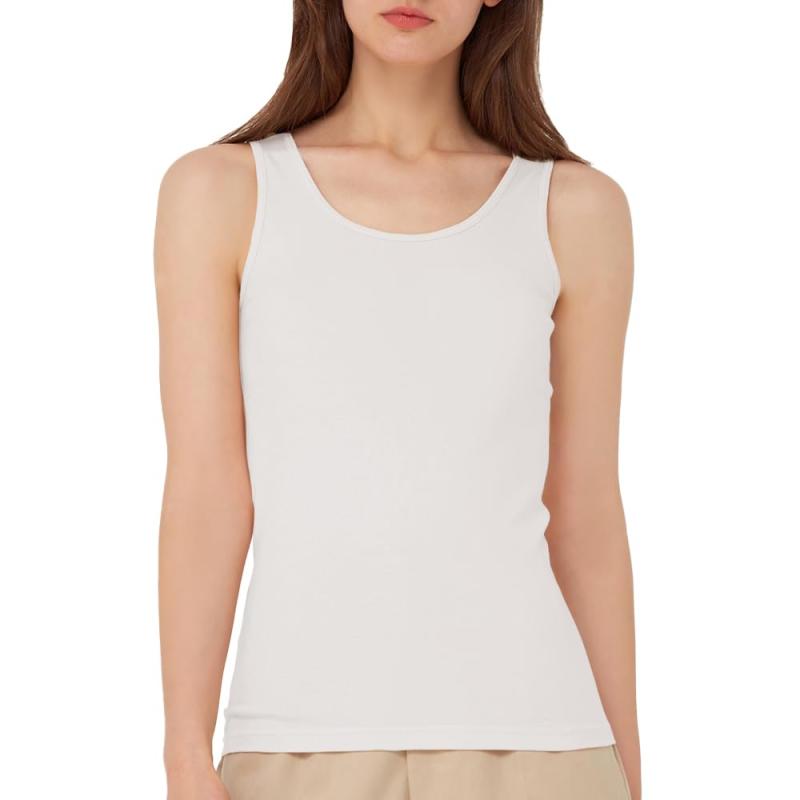 [グンゼ] タンクトップ Tuche トゥシェ INTIMATE 着るコスメ 綿100% TC4054 レディース
