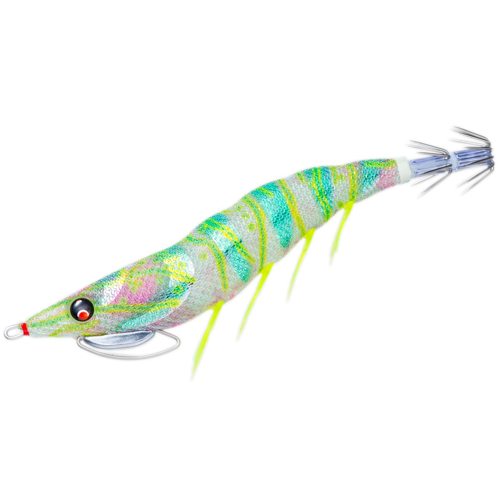 ・サイズ:3.0号 ・重量:14.5g ・沈下速度:3.5秒/m ・機能:パタパタフット(バイブレーション、紫外線発色)