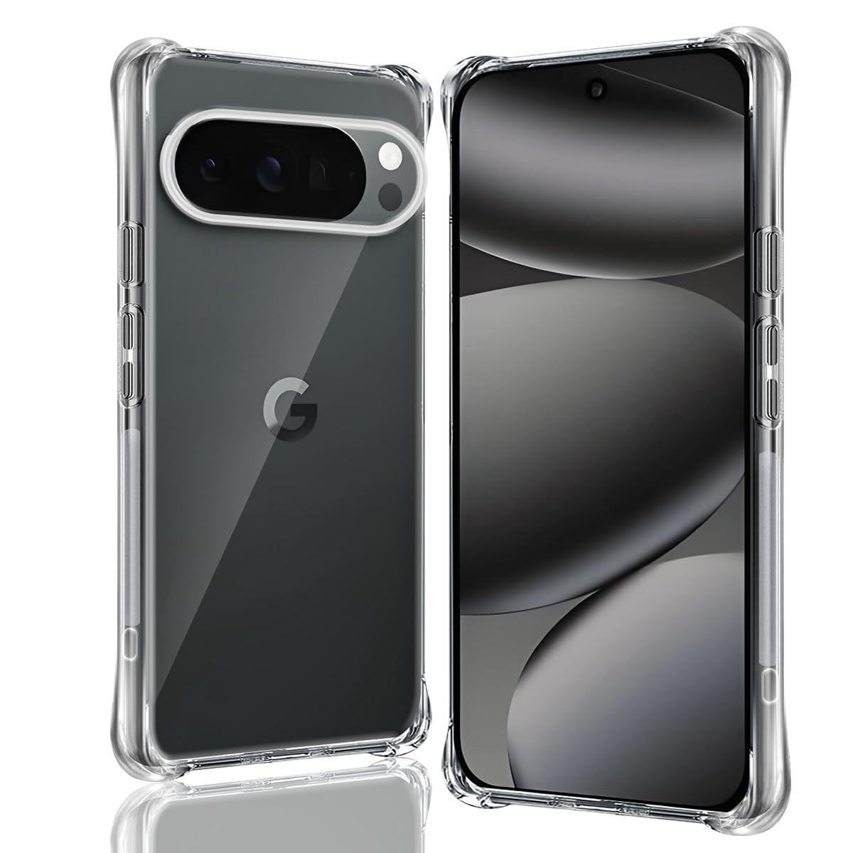 ・対応機種:Google Pixel 10 pro xl ・素材:TPU、PC ・機能:耐衝撃、四隅エアバッグ保護、高透明、耐黄変、レンズ保護、画面保護、ワイヤレス充電対応、排熱性、滑り止め、薄型