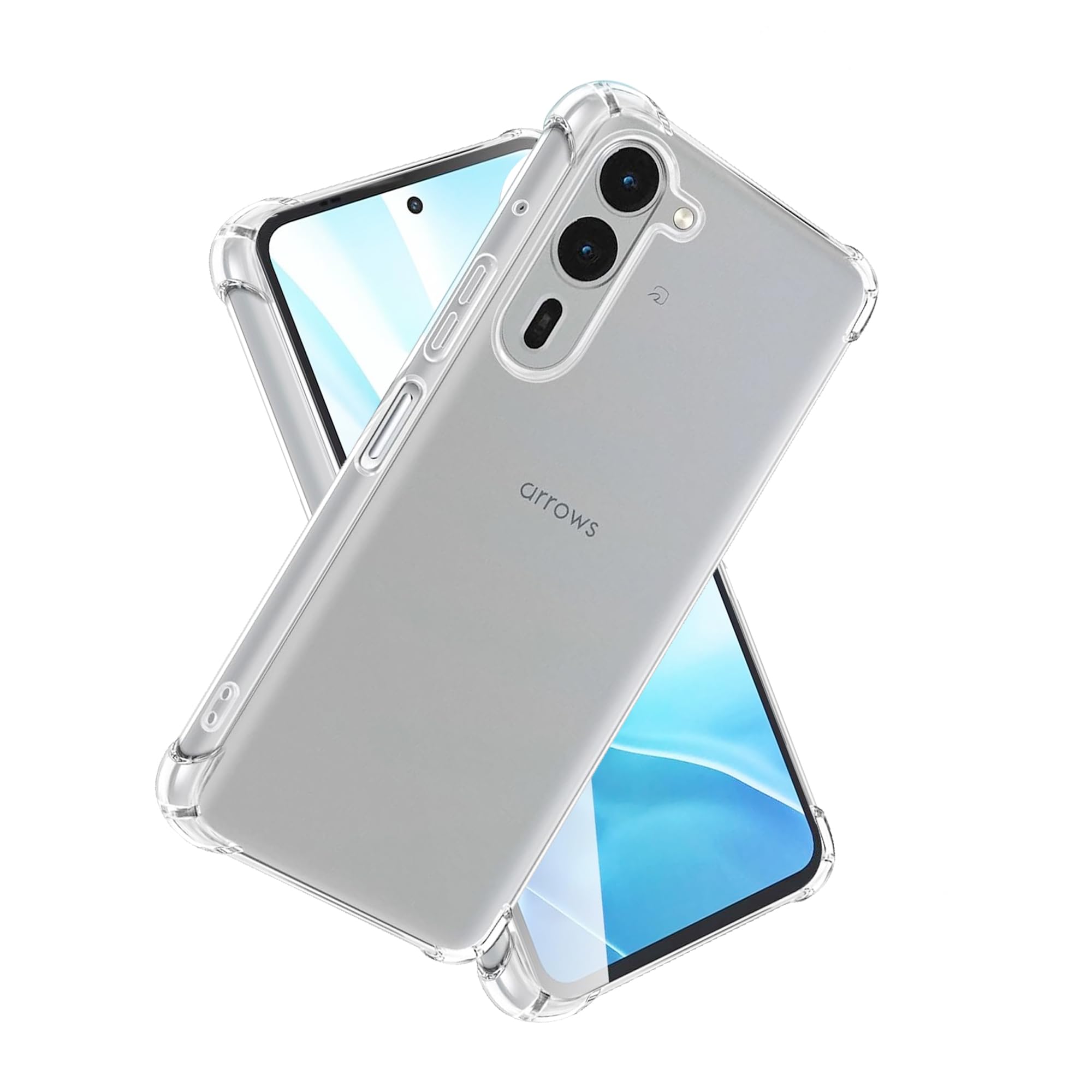 スマホケース スマートフォンカバー 透明 クリア 耐衝撃 TPU ソフト 薄型 軽量 ス...
