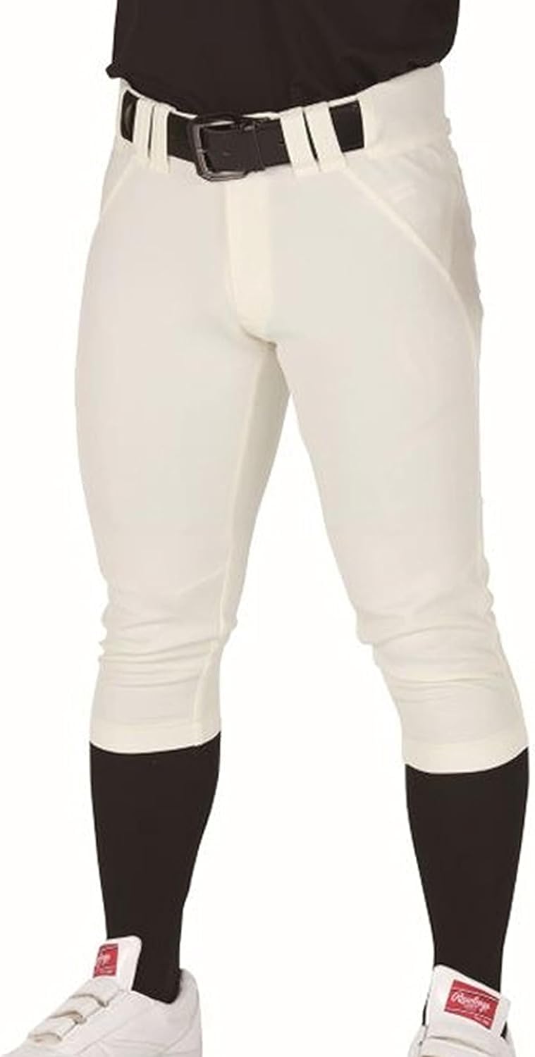 野球 ユニフォームパンツ ショートフィット ストレッチ 練習着 メンズ アイボリー Sサイズ 4D構造 高機能 練習用パンツ ズボン