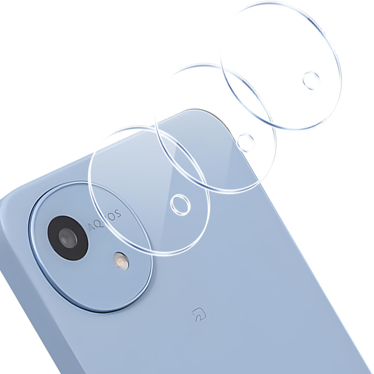 ・対応モデル:AQUOS Wish 5 ・セット内容:3枚セット ・素材:国産旭硝子(AGC) ・硬度:9H ・厚さ:0.26mm ・透明度:93% ・機能:高透過率、指紋防止、撥水、耐油、飛散防止、自動吸着、気泡防止