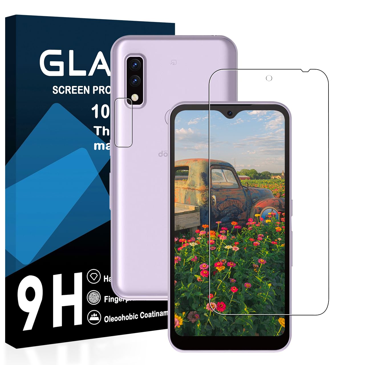 スマートフォンケース 液晶保護フィルム セット 対応 TPU カバー ガラスフィルム 9...