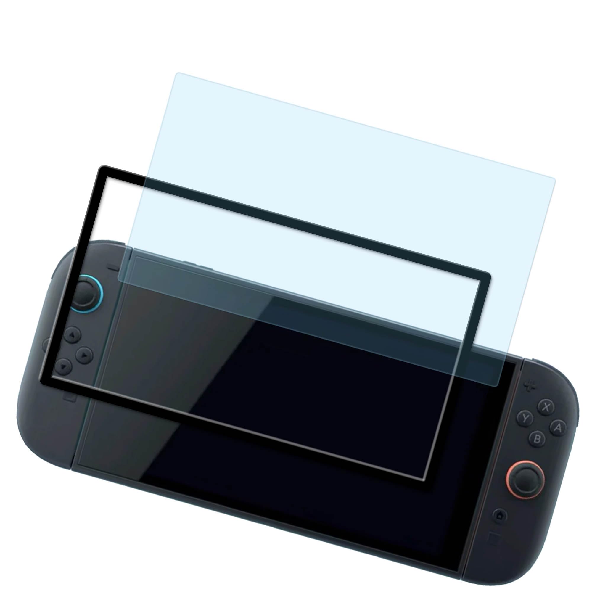 ガラスフィルム ブルーライトカット 画面保護 強化ガラス 1枚入り ガイド枠付き 目...