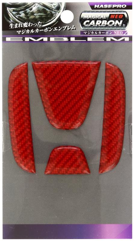HASEPRO ( ハセ・プロ ) マジカルカーボンNEO【リアエンブレム】(レッド) ホンダ5 フリード GB3・4 NEH-5R