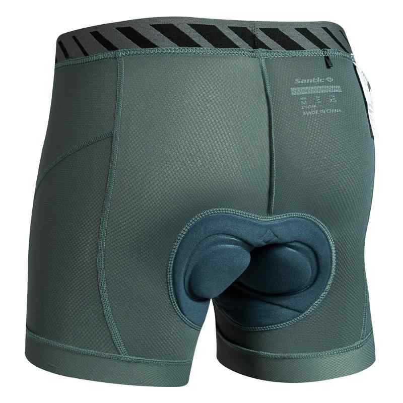 [サンティック] サイクル インナーパンツ レーサーパンツ アンダーパンツ パッド付 サイクリングウェア ロードバイク 自転車(3.0)