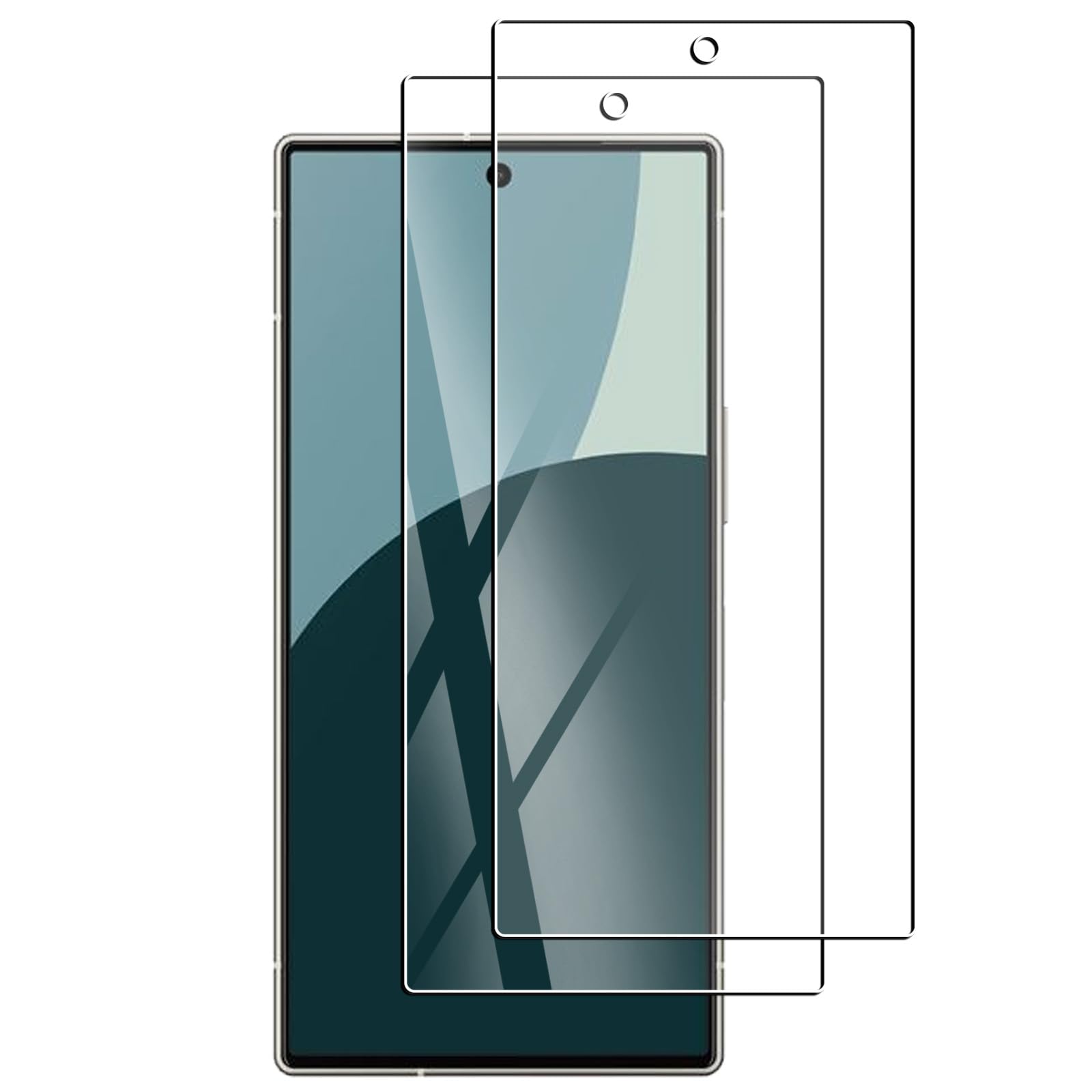 ・対応機種:AQUOS R9 ・素材:日本旭硝子(AGC)強化ガラス ・表面硬度:9H ・機能:撥水撥油、指紋防止、飛散防止、衝撃吸収、高透明度、低反射、自動吸着 ・入数:2枚パック