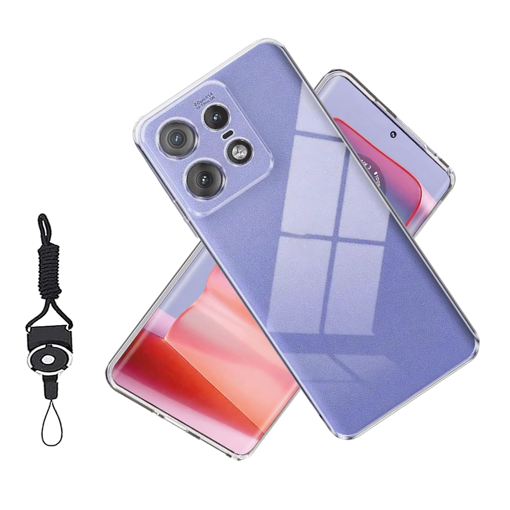Rakuten - スマホケース クリア 耐衝撃 透明TPU 薄型 ストラップホール付 高透明度 指紋防止 黄変防止 落下防止 傷防止 保護カバー