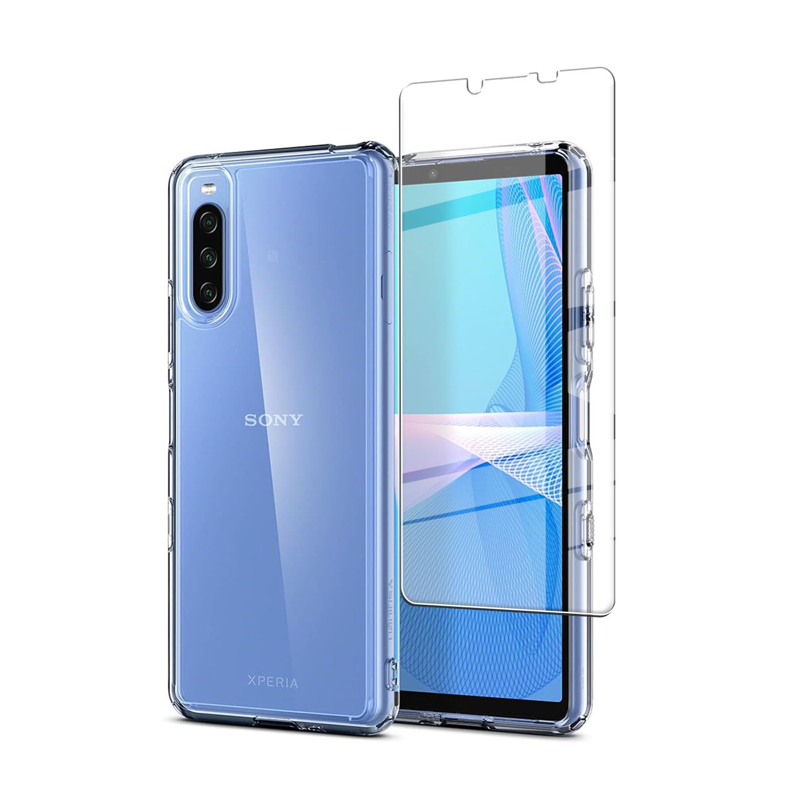スマホケース フィルム セット 強化ガラス 液晶保護フィルム 透明 TPU ケース 硬度...