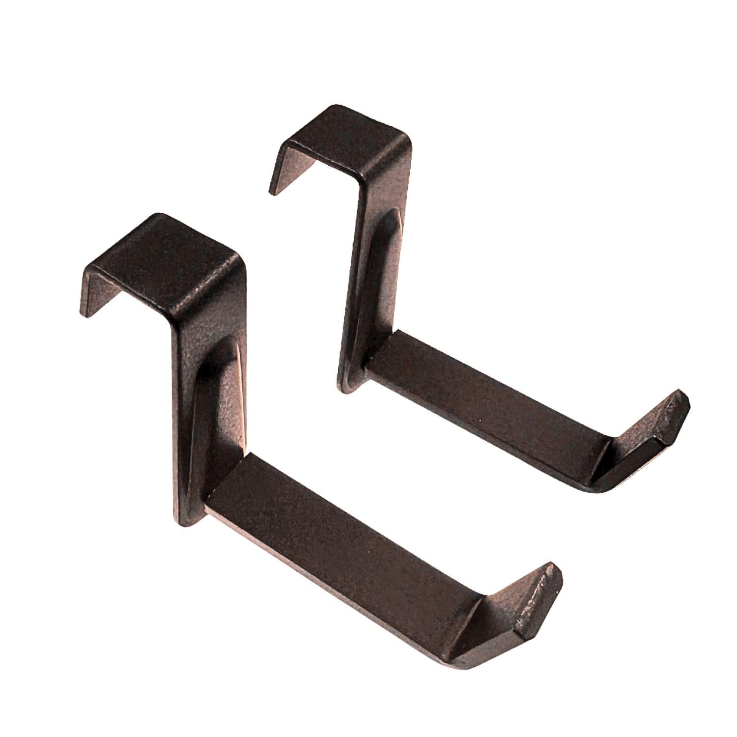 Hanger - 額受 長押 45mm 茶色 額縁用 金具 額受け 額止め 額装 壁掛け 額縁固定用金具 額縁受け金具 額縁金具 額縁用パーツ 額受け金具