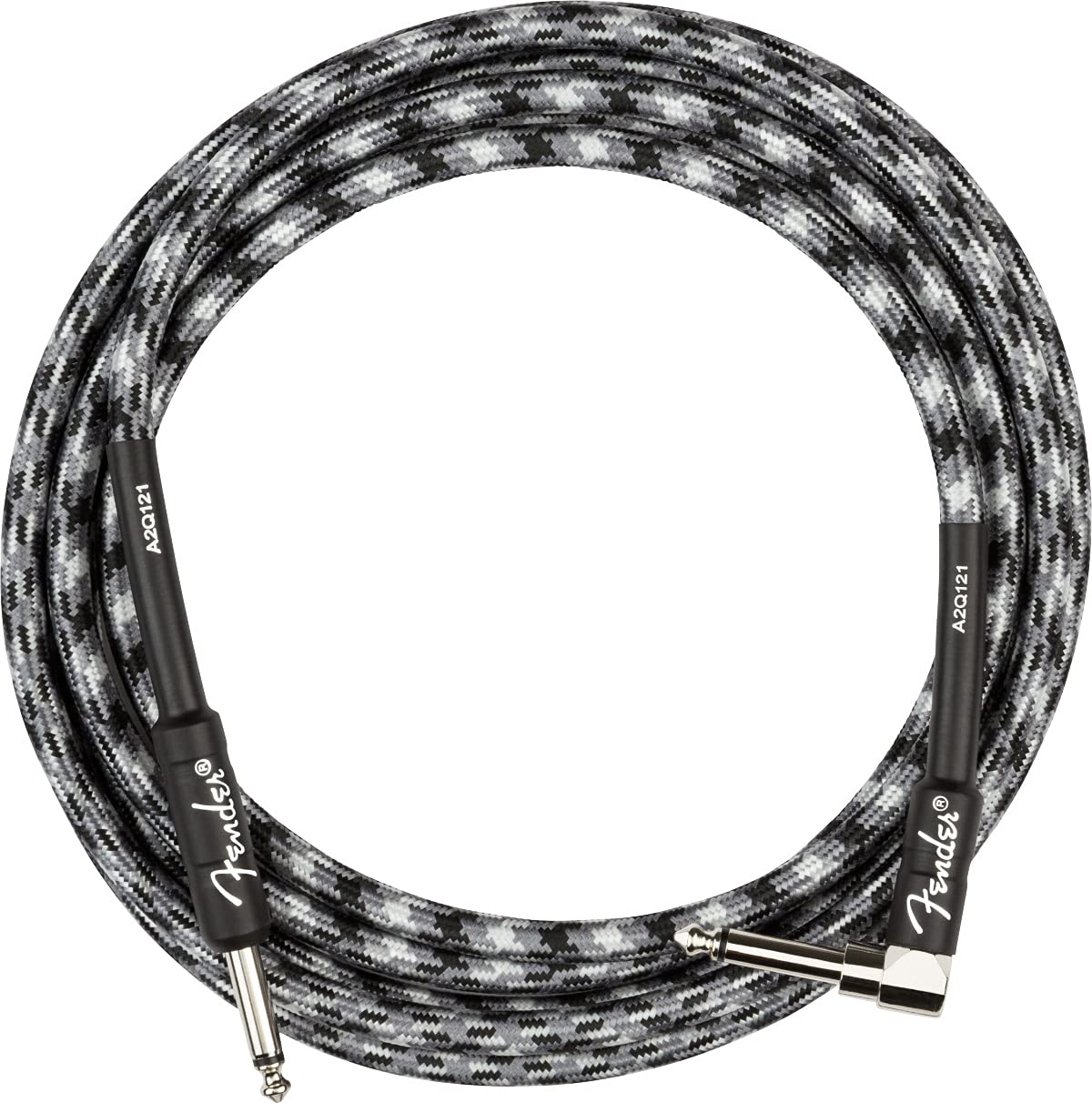 Shielded Cable - ギターケーブル 3m 楽器用 シールドケーブル ストレート L字プラグ 迷彩柄 高耐久 楽器用ケーブル 1本入り