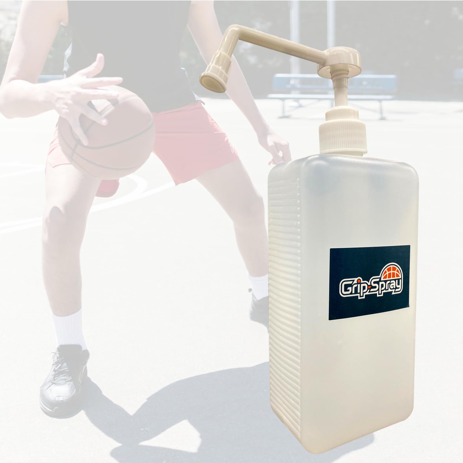 滑り止めスプレー バスケットボール スポーツ 手用 1000ml ノンスリップ グリップ剤 競技用 練習 試合 体育館用品