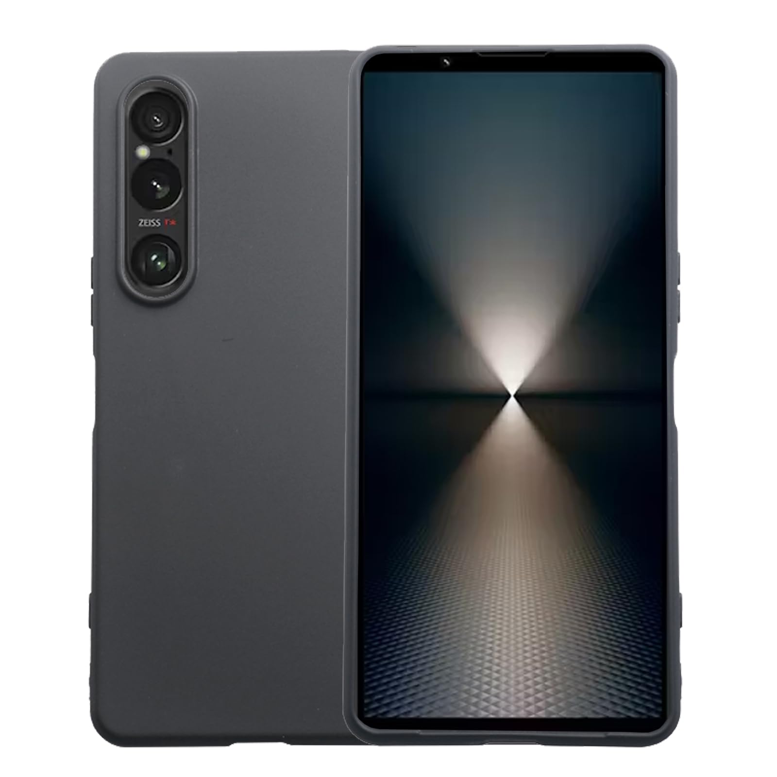 ・対応機種:Xperia 1 VII ・表面加工:艶消し加工(マット質感) ・素材:ポリカーボネート、TPU ・機能:耐衝撃、指紋防止、レンズ保護、滑り止め、ストラップホール付き、ワイヤレス充電対応