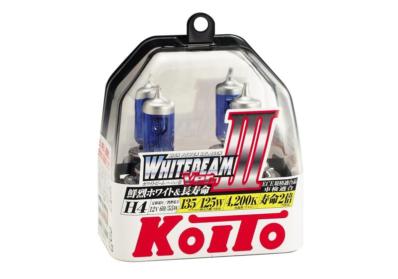 KOITO [ 小糸製作所 ] ホワイトビームVer.3 [ 4000K ] P0753W [ 2個入り ] H3c