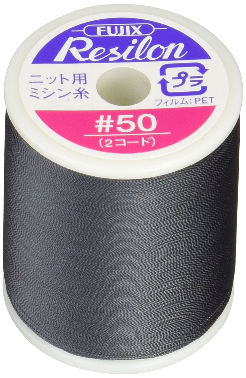 ・糸の太さ:50番 ・糸の長さ:300m ・素材:ナイロン100% ・主な用途:ニット・伸縮性布地用 ・適したミシン針:11~14号