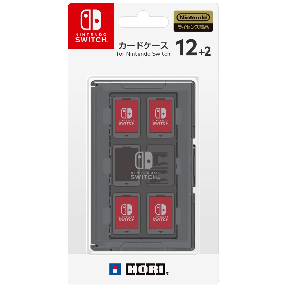 ・収納枚数:Nintendo Switch専用ゲームカード最大12枚(microSDカードアタッチメント使用時は最大11枚) ・収納枚数(microSDカード):2枚