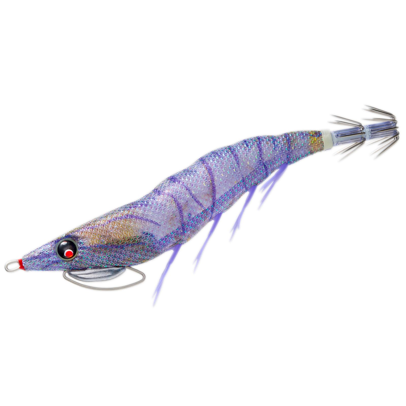 ・サイズ:3.0号 ・重量:14.5g ・沈下速度:3.5秒/m ・機能:紫外線反応(ケイムラカラー)、パタパタフット(バイブレーション機能)