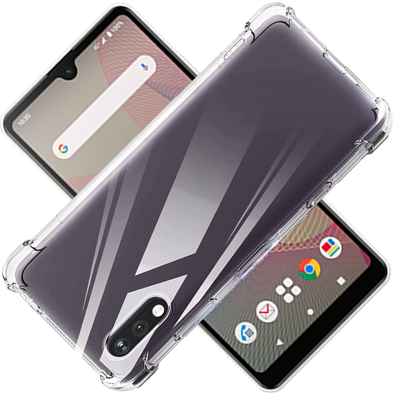 スマートフォンケース TPU クリア ソフトケース 耐衝撃 薄型 軽量 滑り止め 透明 背面カバー スマホカバー 携帯保…