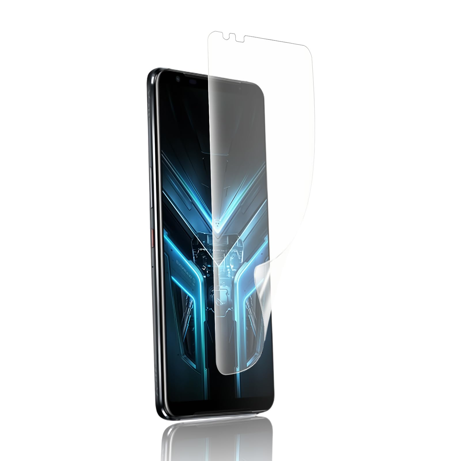 スマホ保護フィルム 全面保護 TPU 非ガラス アンチグレア 指紋防止 衝撃吸収 3D設計 ガイド枠付き 気泡防止 汚れ防止 液晶保護フィルム 貼り付け簡単 1枚入り