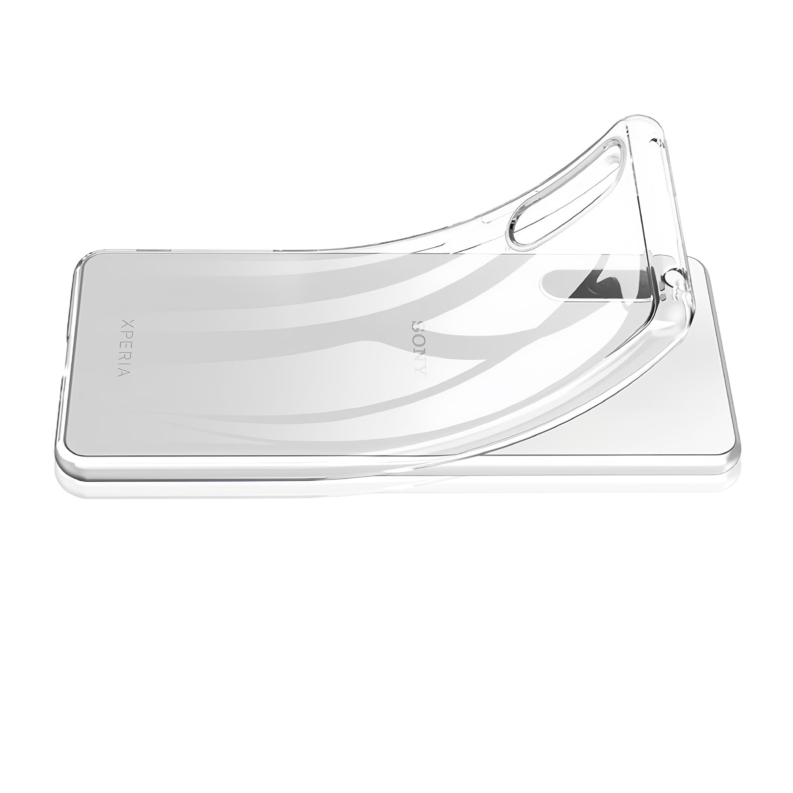 スマートフォンケース 耐衝撃 カバー ストラップホール付き クリア 指紋防止 軽量 薄型 衝撃吸収 TPU ソフトケース