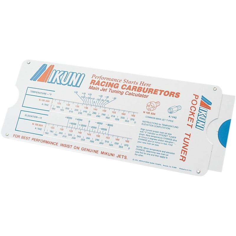 ミクニ キャブレター ジェットポケットチューナー スライド電卓