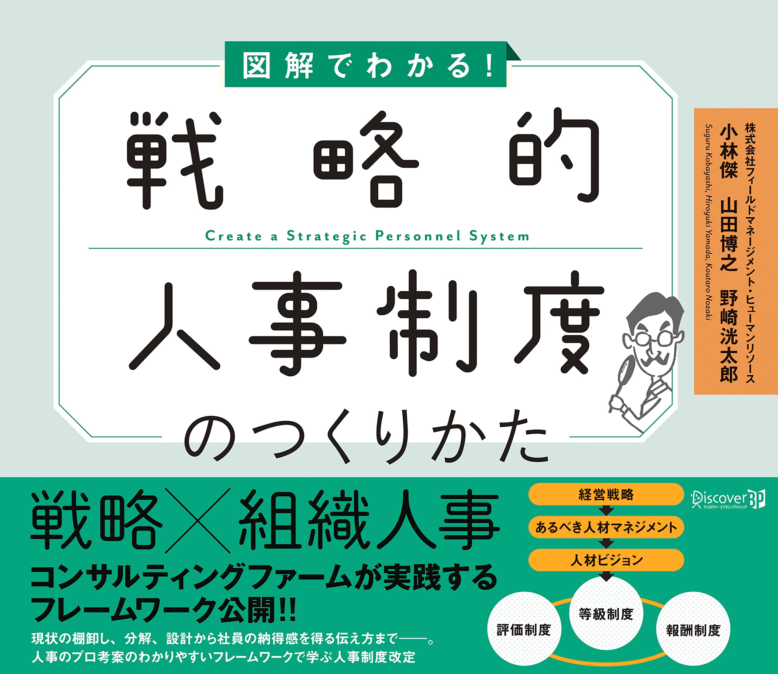 人事制度のつくりかた 図解 本 ビジネス書 経営管理 評価制度 賃金制度 組織開発 構築マニュアル 仕事術 実務書 専門書