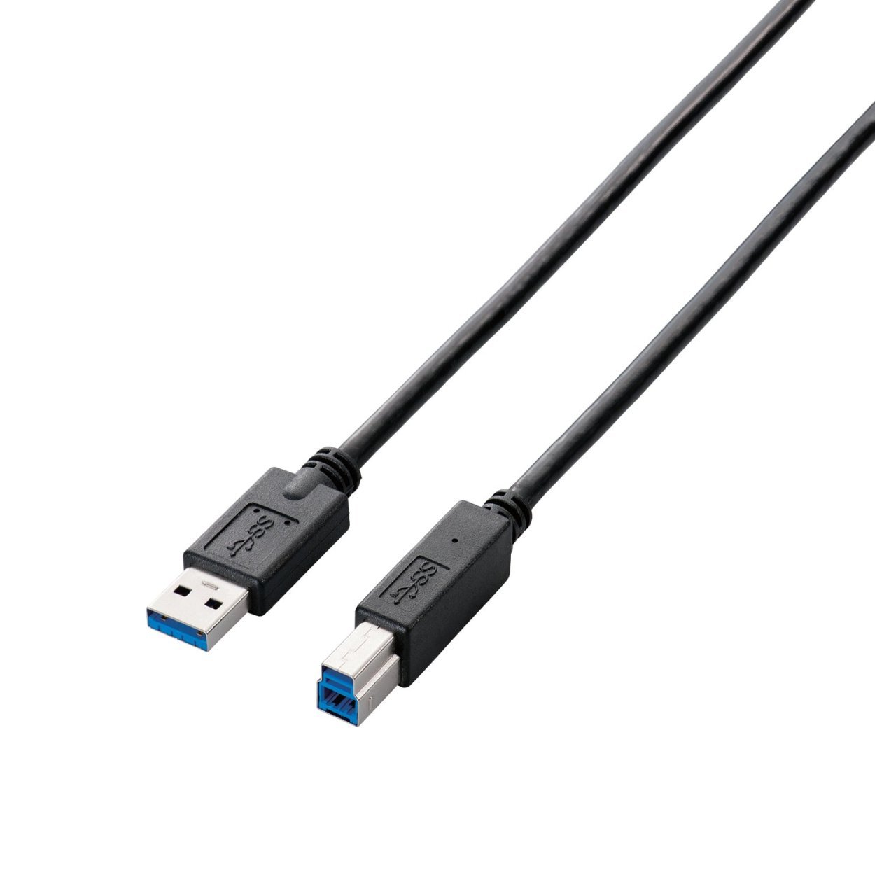 Rakuten - USBケーブル USB3.0 A-B 1m ブラック スタンダードタイプ 転送ケーブル パソコン周辺機器 高速データ通信対応
