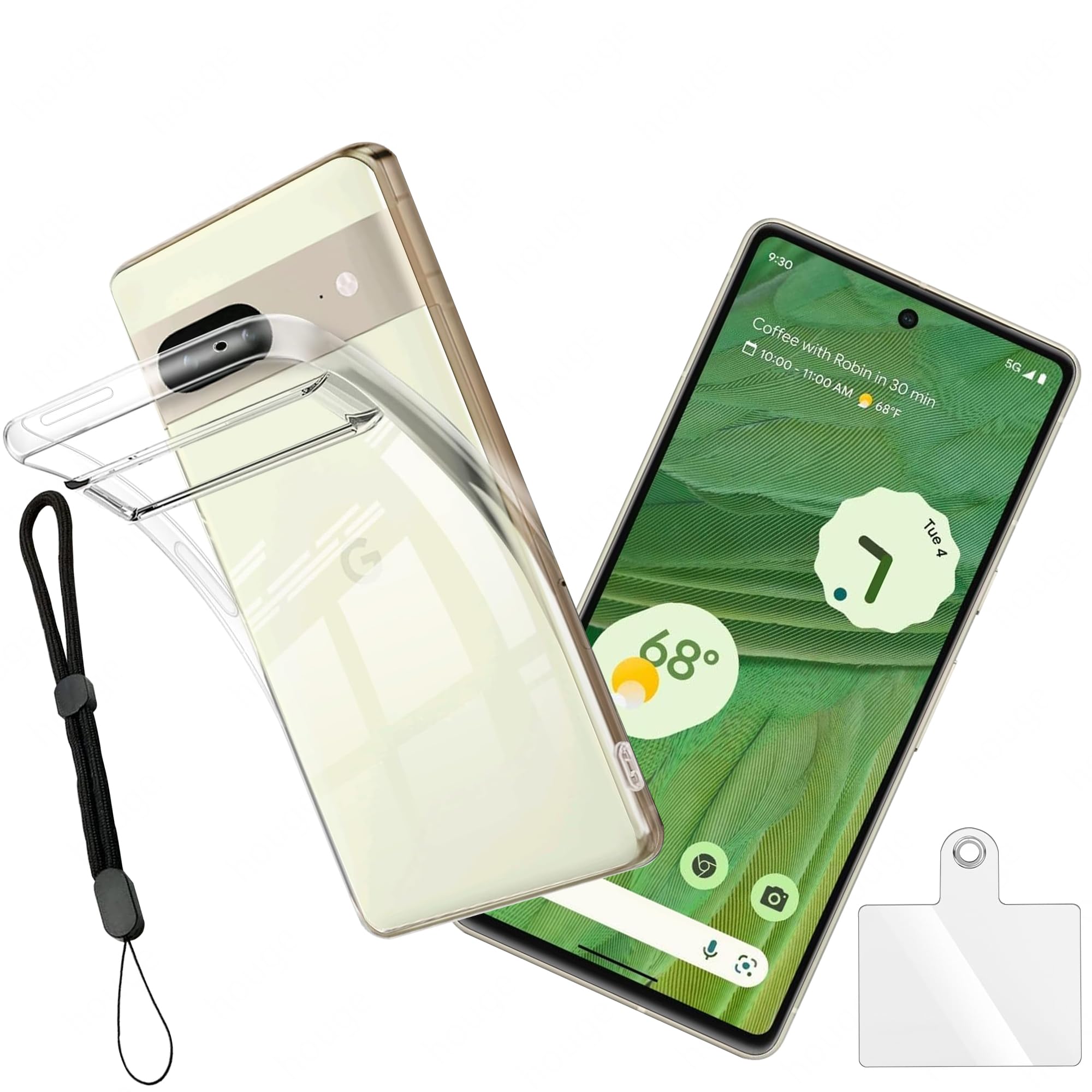 乐天商城 - スマホケース Google Pixel7 ケース カバー クリア ソフト 透明 耐衝撃 薄型 軽量 落下防止 黄変抑制 保護ケース バンパー 背面 全面保護