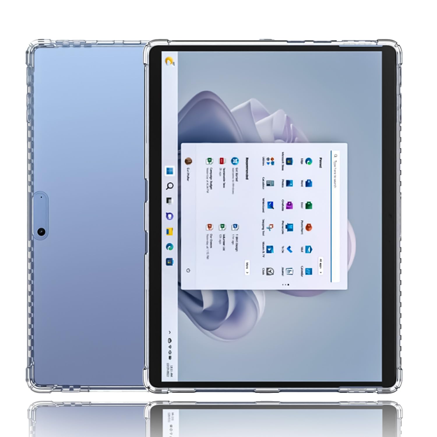 Tablet - タブレットケース 13インチ クリア 耐衝撃 TPU素材 柔らかい手触り 軽量 薄型 指紋防止 黄変防止 13インチ用 カバー