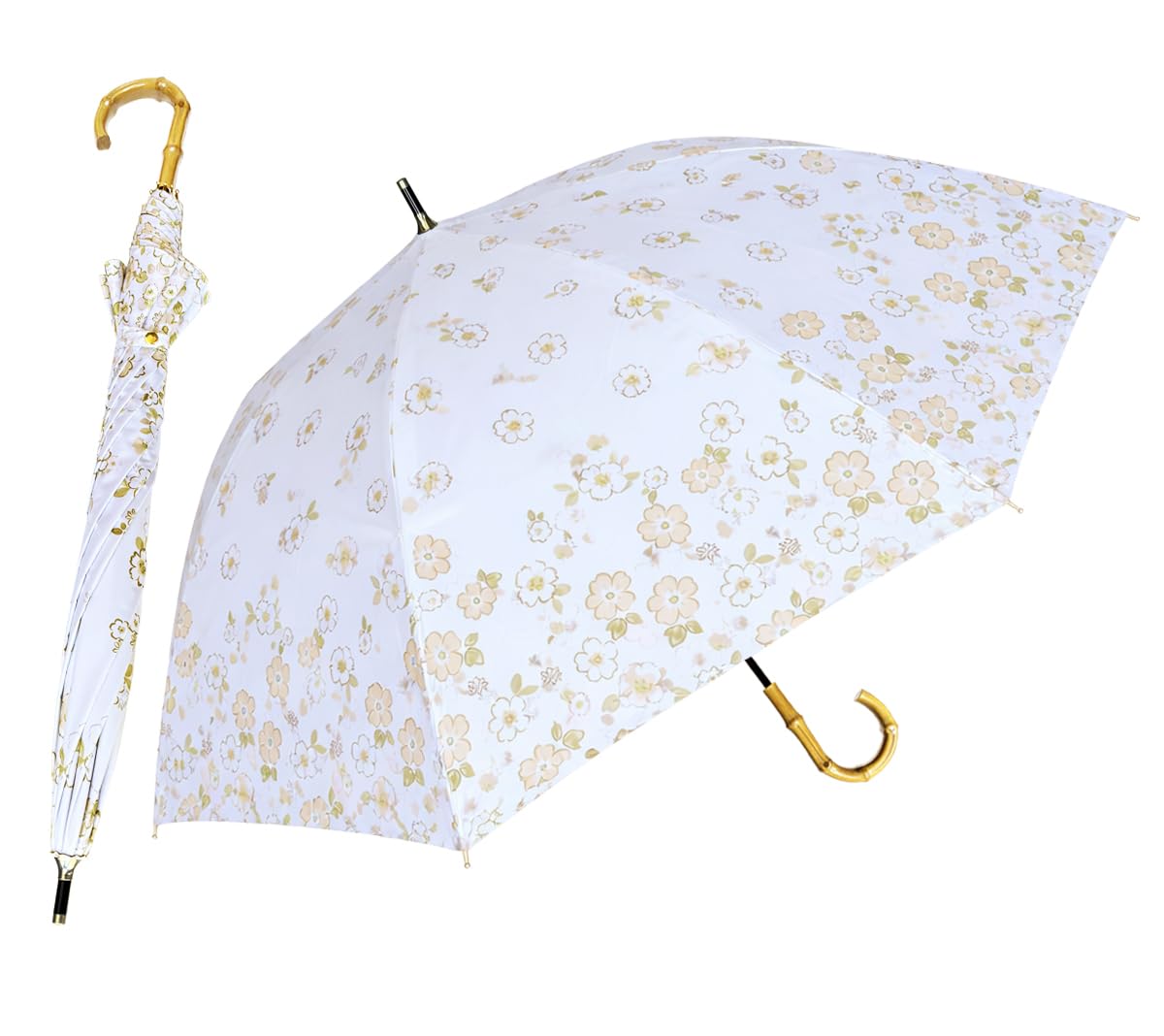 ・重量:約250g ・骨の本数:8本 ・親骨の長さ:50cm ・機能:UVカット、遮光、遮熱、晴雨兼用、超撥水