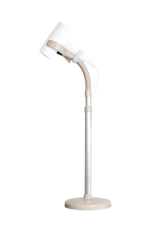 シービージャパン(CB JAPAN) ドライヤースタンド ホルダー 両手が使えてドライヤー時間短縮 360度回転 高さ調節42.5~74cm ハンズフリードライヤースタンド comtool